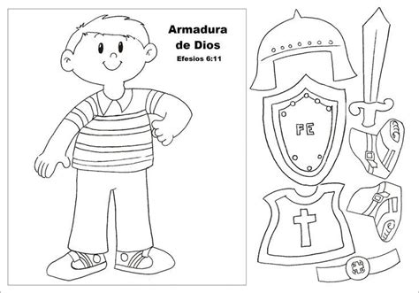 La Armadura De Dios Para Ni Os Imagui Armadura De Dios Escuela