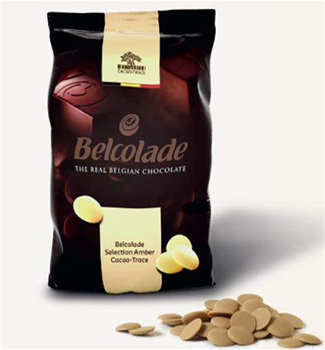 Chocolate Real Belcolade Selection Amber Cacao Trace Puratos