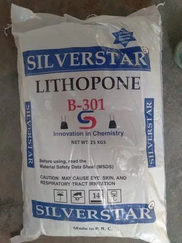 Lithopone Chemical Lithopone B301 Powder Manufacturer From New Delhi