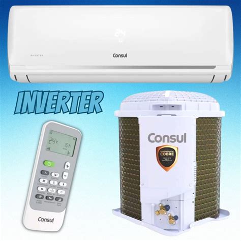 Ar Condicionado Split Inverter Consul Hi Wall Btus Frio Cbf Eb