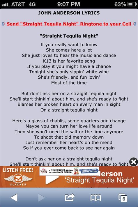 Straight Tequila Night Straight Tequila Night Songs Just Love