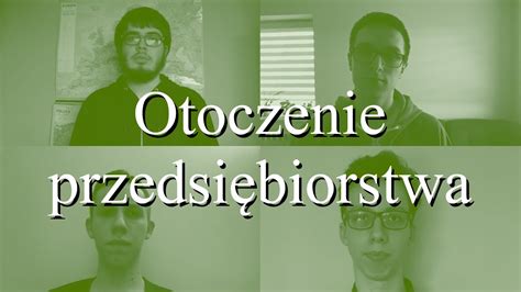 Otoczenie Przedsi Biorstwa I Bariery Rozwojowe Youtube