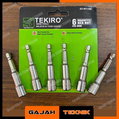 Jual Mata Sock Bor Roofing Magnetic Hex Nut Tekiro 8 X 45 Mm Kota