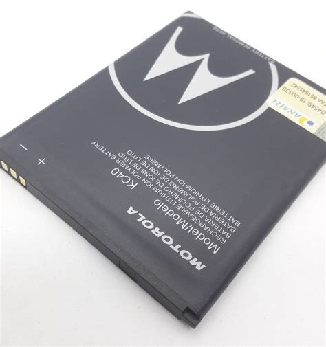 Bateira Moto E Plus Kc Original Nova Motorola Bateria Sos Partes