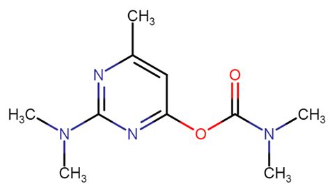 EPP Ltd 2 Dimethylamino 6 Methylpyrimidin 4 Yl Dimethylcarbamate