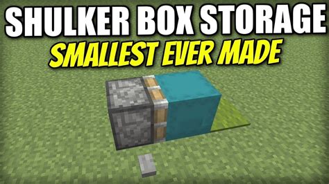 How To Build A Shulker Box Item Sorter Youtube