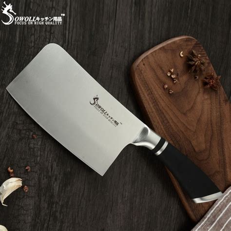 Sowoll 6 Inch Knife Kitchen Knives Stainless Steel Chopping Knife