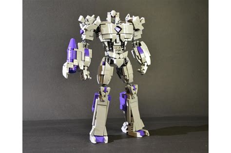 Lego Moc Megatron Transformers Prime By Blaze Mocs Rebrickable Build With Lego