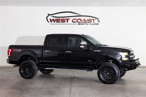 Used 2017 Ford F 150 4x4 Lariat Fx4 Custom For Sale Sold West Coast