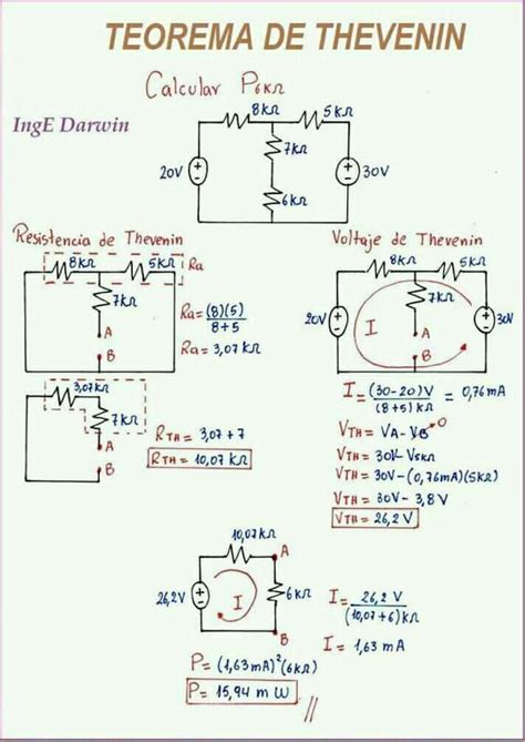 Pin De Sigfredo Tejada En Electricidad Analisis De Circuitos