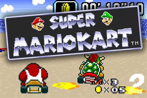 Top 10 Super Mario Kart SNES ROM Hacks