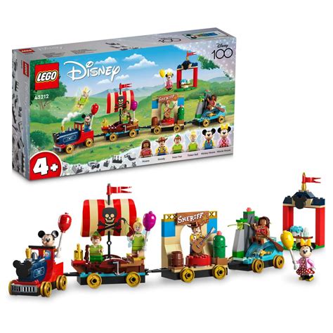 LEGO Disney 100 Disney Celebration Train (43212) & the "Up" House ...