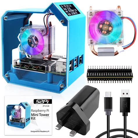 Buy GeeekPi Raspberry Pi Mini Tower Kit Raspberry Pi ICE Tower Cooler