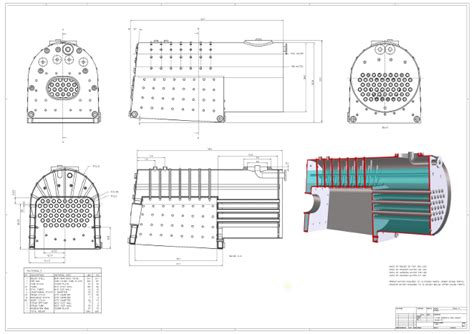 Boiler Autocad Drawing - andromagda