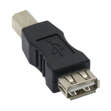 USB Type A Female to USB Type B Male Adapter - FireFold