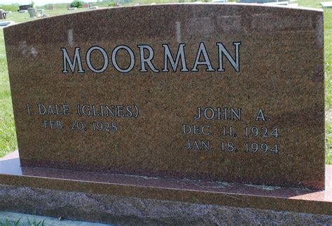 John Allen Moorman Find A Grave Memorial