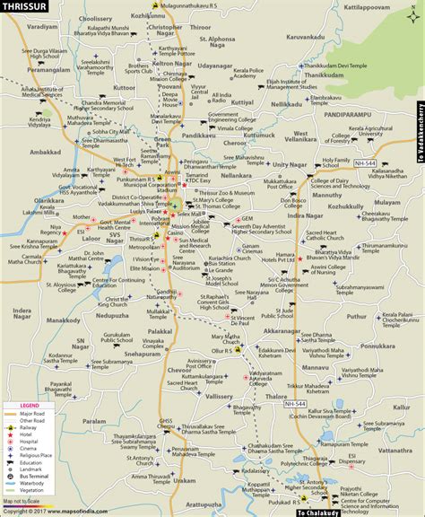 Thrissur District Map Pdf - Bobbie Stefanie