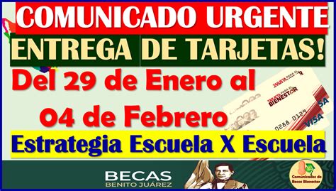 ≫ Entrega De Tarjetas Del Bienestar De Las Becas Benito Juárez Media