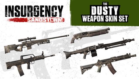 Buy Cheap Insurgency Sandstorm Dusty Weapon Skin Set Steam Key