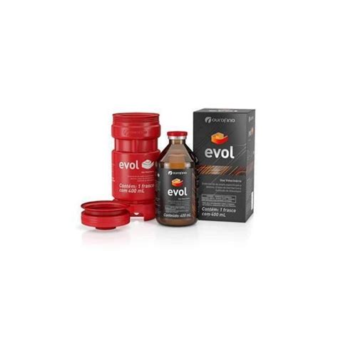 Evol 400mL Ouro Fino Agrocampo Giordani Produtos Veterinários e