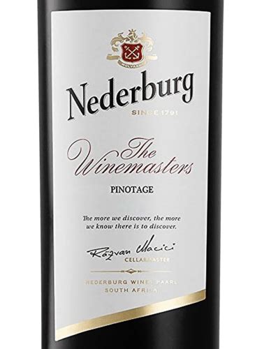 2019 Nederburg The Winemaster S Pinotage Vivino US