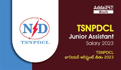 Tsnpdcl Junior Assistant Salary Allowances