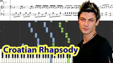 Piano Tutorial Maksim Mrvica Croatian Rhapsody YouTube