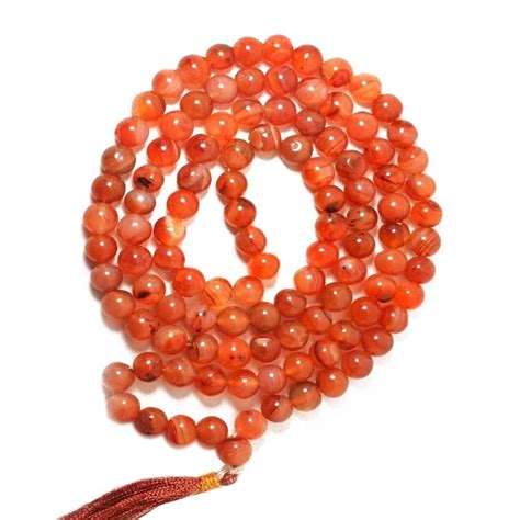 Carnelian Beads Mala