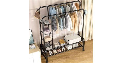 Heavy Duty Deluxe Double Rail Garment Rack In Nairobi Cbd Pigiame