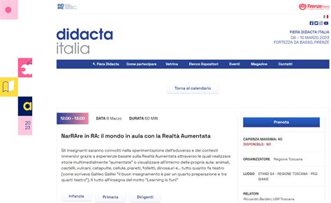 EFT Per DIDACTA 2023 Scuola Futura Ufficio Scolastico Regionale Per