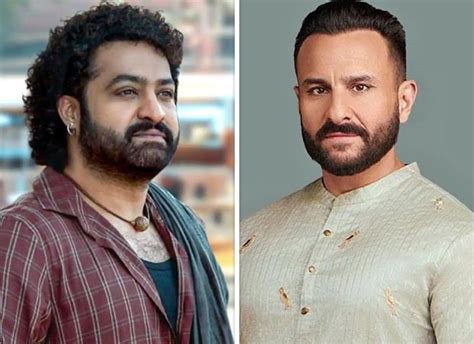 Jr NTR Wishes Devara Co Star Saif Ali Khan On His Birthday Makers To