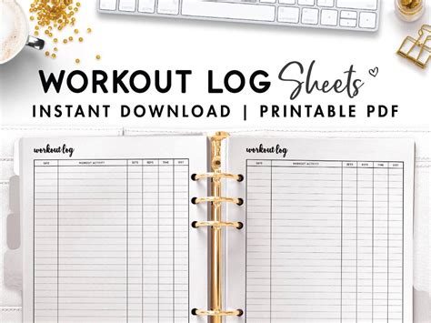 Free Printable Workout Log Sheets Eoua Blog