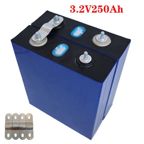 16pcs New 32v250ah Lifepo4 Rechargeable Battery Lithium Iron Phosphate Solar Cell 48v 250ah Not