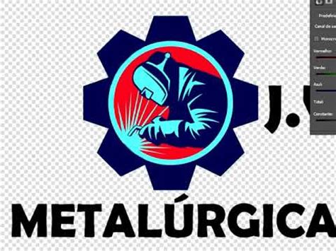 Criando Uma Logomarca Para Metalurgica Youtube