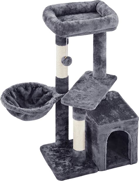 Amazon Topeakmart Cat Tree Cat Tower For Indoor Cats 34 5in Cute