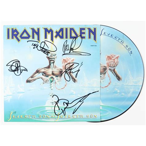 LE Iron Maiden "Seventh Son of a Seventh Son" Album Poster Insert With ...