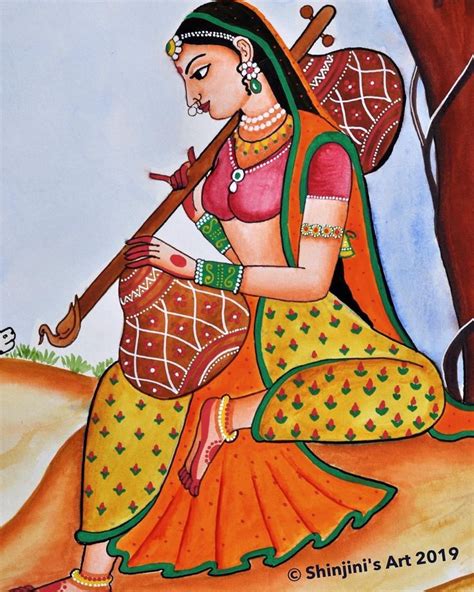 Pin on painting canvas | Hand painting art, Rajasthani art, Art painting tools