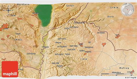 Satellite 3D Map of H̱awwat HaShomer