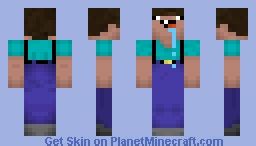 Derp steve Minecraft Skin