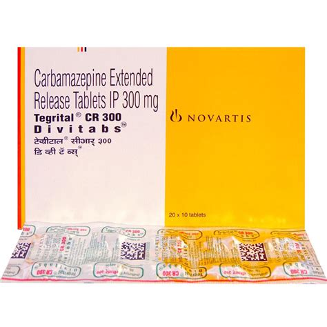 Tegrital CR 300 Divitabs 10 S Price Uses Side Effects Composition