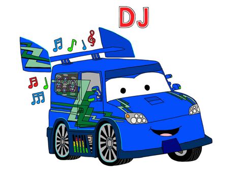 DJ from Cars by 4072whalen on DeviantArt