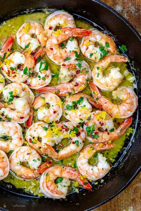 Shrimp Scampi L The Mediterranean Dish