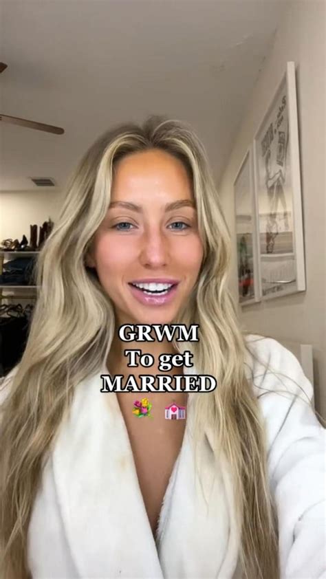 Makeup tutorial for a Bride by Alix Earle 🥰 glowing skin natural beauty Tiktok viral 2023 ...