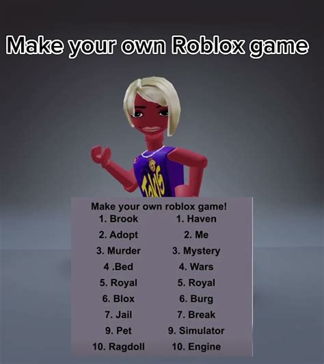 Make Your Own Roblox Game Youtube