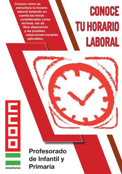 PDF Conoce cómo se estructura tu horario laboral teniendo en ¾