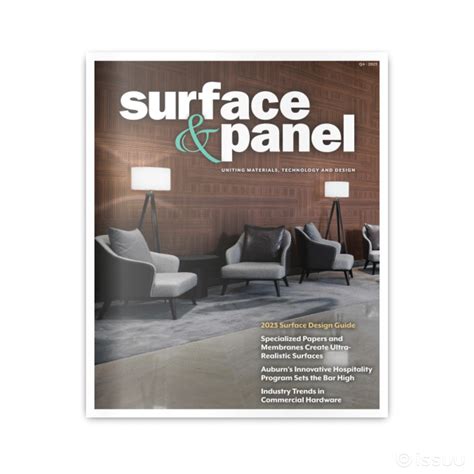 Explore Surface Design Advances The Q4 2023 Digital Edition Of Surface And Panel