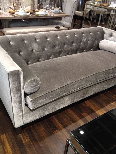 Grey Velvet Sofa Living Room Ideas Dream House