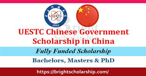 Uestc Chinese Government Scholarship 2023 24 In China Fully Funded