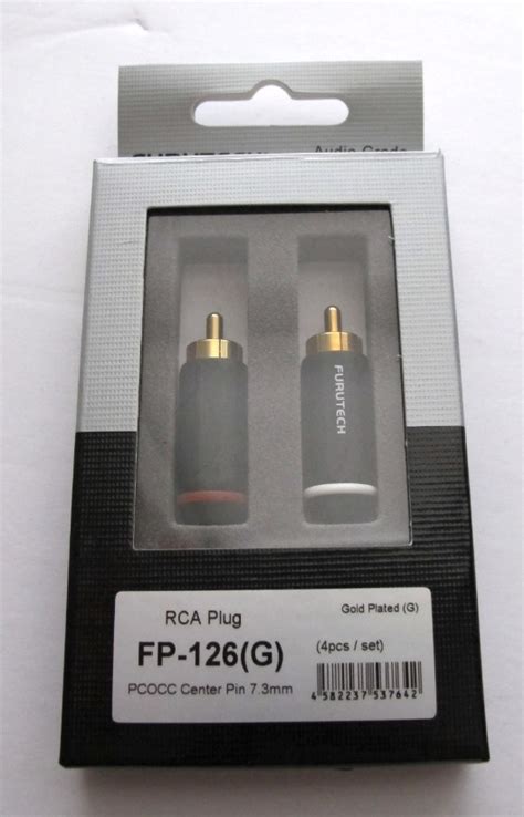 Furutech Fp G S Pcocc Central Pin Rca Plugs New For Sale Canuck